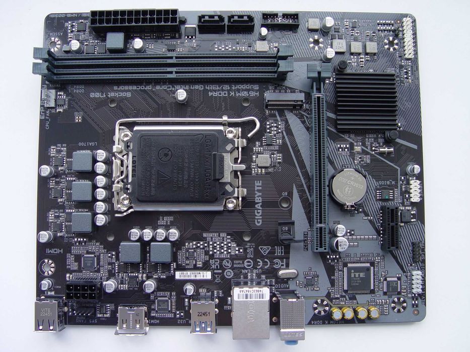 Материнская плата GIGABYTE H610M-K Ddr4