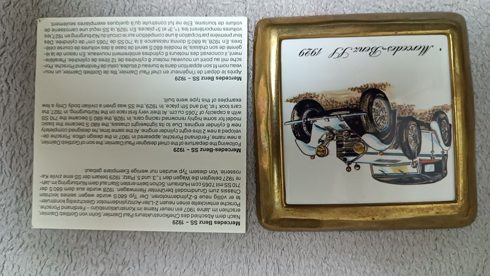 Plachete ceramica mașini de epoca