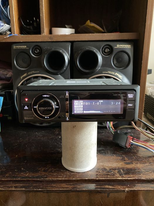 Kenwood KDC-BT60U - НАЙ ВИСОК КЛАС - ТОП МОДЕЛ - 4V USB Bluetooth CD mp3 плеър за кола сд авто радио