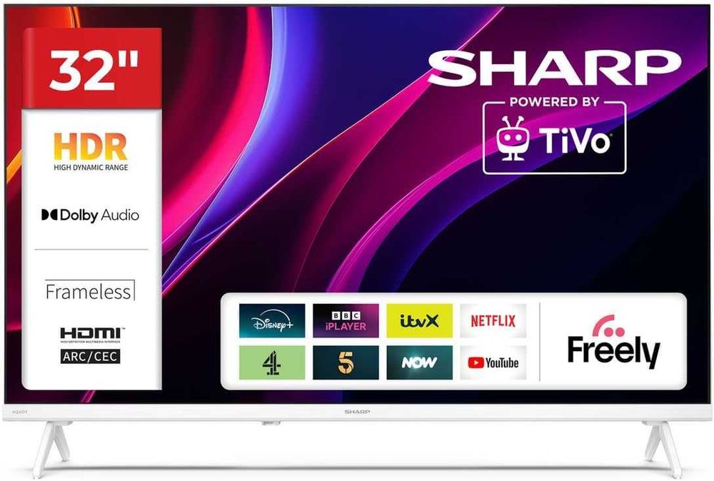 Sharp Aquos 32" Smart LED HD TV TiVo