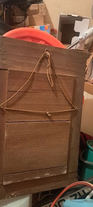 Oglinda veche din lemn