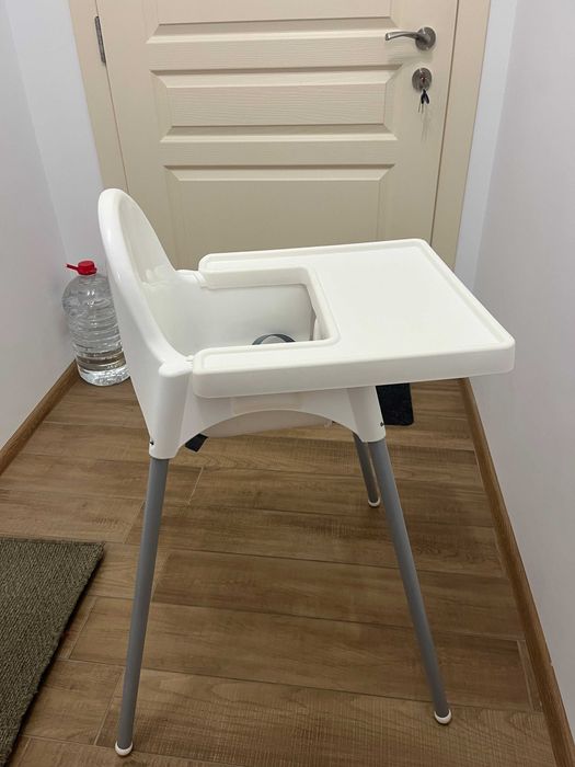 ANTILOP столче за хранене с табличка