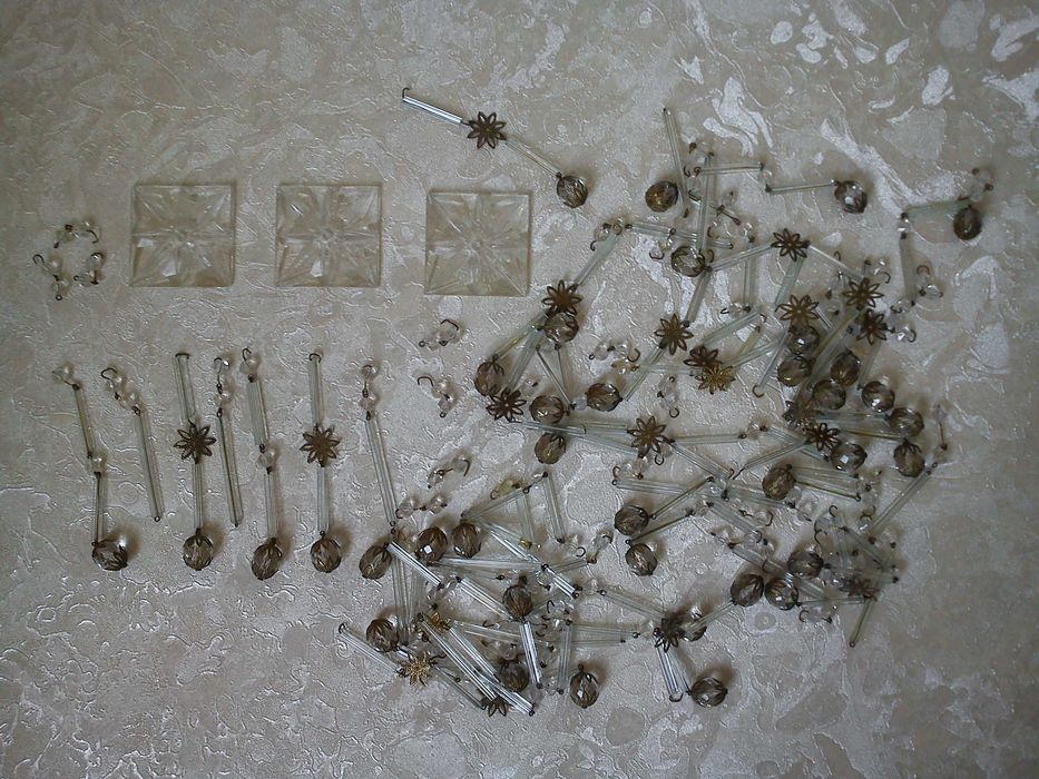 Подвески для бра из богемского хрусталя