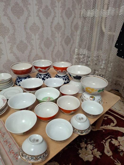 Разные посуды в хорошем состоянии