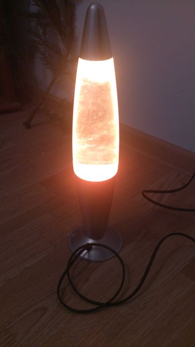 Vand lampa de colectie cu lumina portocalie