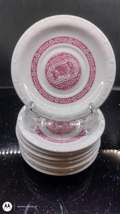 Heinrich Rüdesheimer (1975). Троен сет, чайник, кана, захарница...