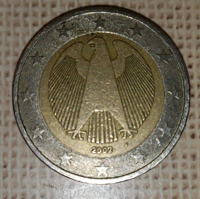 Vand moneda 2 euro din 2002