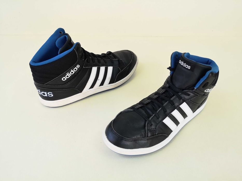 Adidasi copii Ghete PIELE  tenisi inalti  39 40 ADIDAS NEO - Ca NOI