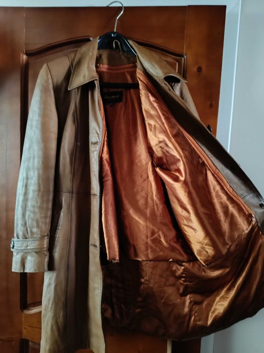 Дамско палто естествена кожа