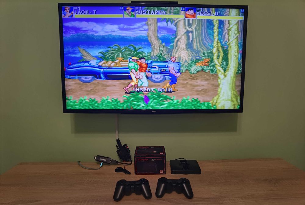 Универсална Игра GD10 X2 с 2 безжични контролера 64Gb памет