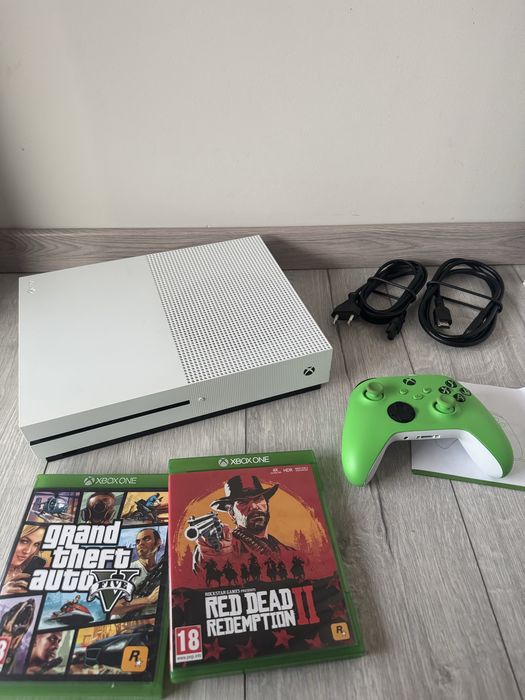 Xbox One S+Controller New Gen.+jocuri