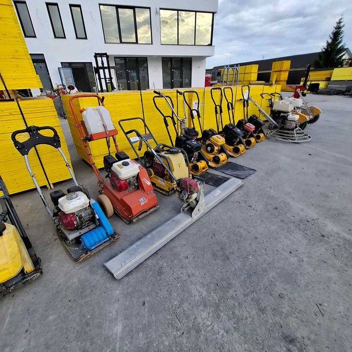 Inchiriez generator picamer mai compactor placa 500kg elicopter beton