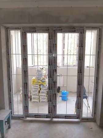 Окна двери витражи