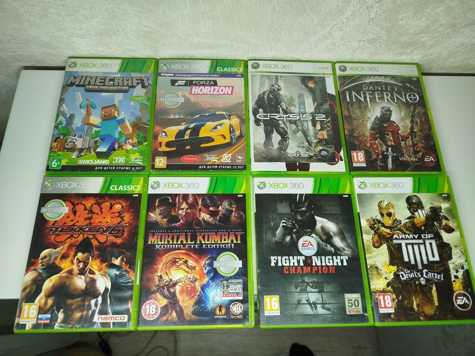 Игровые диски Лицензионные на Xbox 360