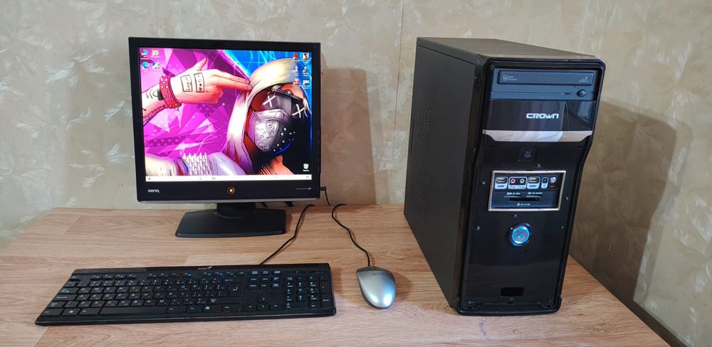 Продам компьютер Intel Core 2 в полном комплекте для учебы, дома, рабо
