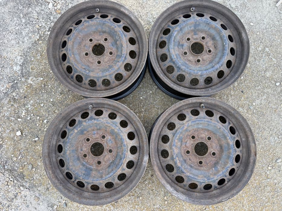 4бр. ОРИГИНАЛНИ 16” Железни Джанти 5х114.3 за -SUZUKI/TOYOTA/FIAT/NISSAN/японски- 6.0Jx16H2, ET50 + *ДАТЧИЦИ*