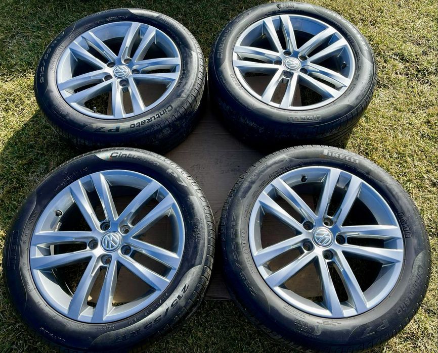 Jante originale VW Passat B8 R17 echipate vara DOT2020