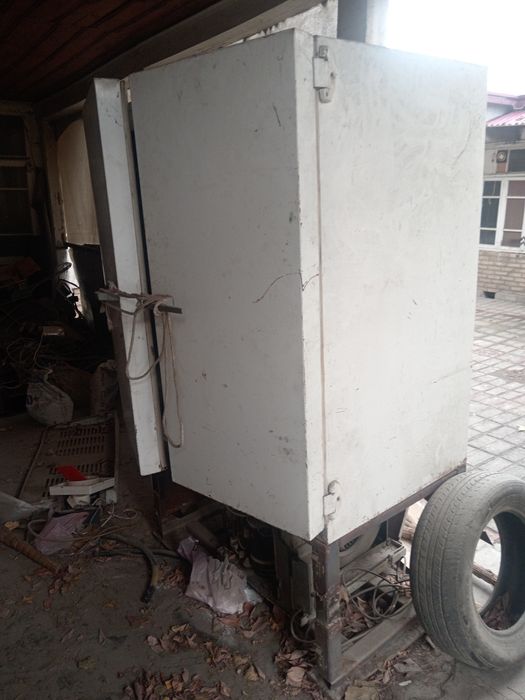 Холодильник и казан