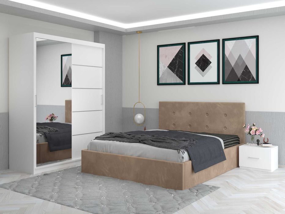 Set dormitor Catalin-mobila ieftina-livrare gratuita cu verificare