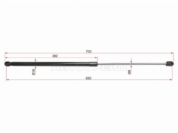 Амортизатор капота Kia Optima