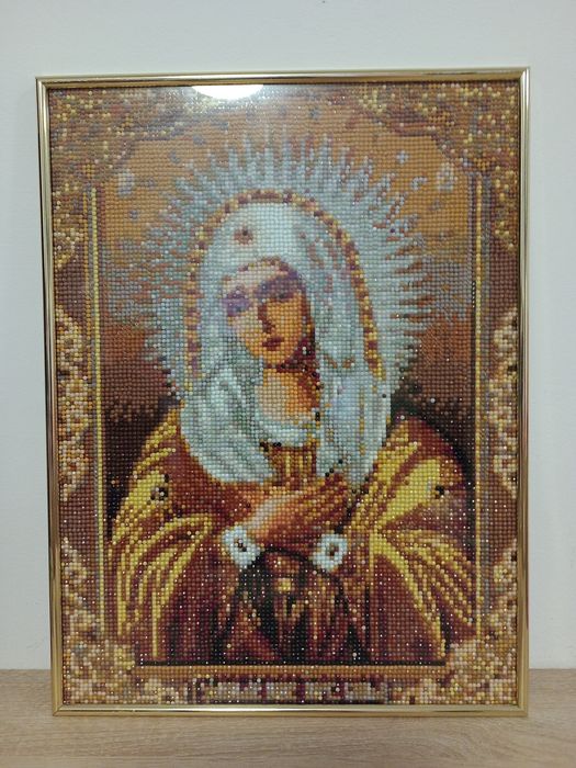 Tablou pictura cu diamante pictat manual