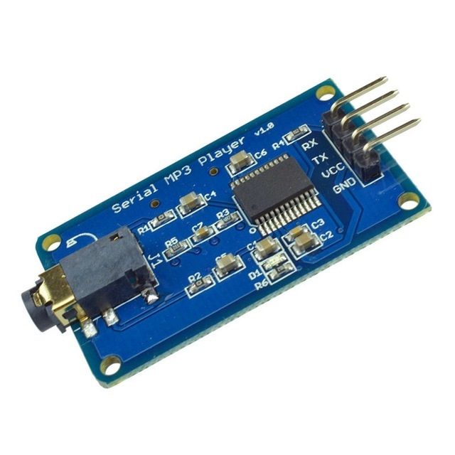 Modul mp3 player UART TTL serial control playback mode, YX5300