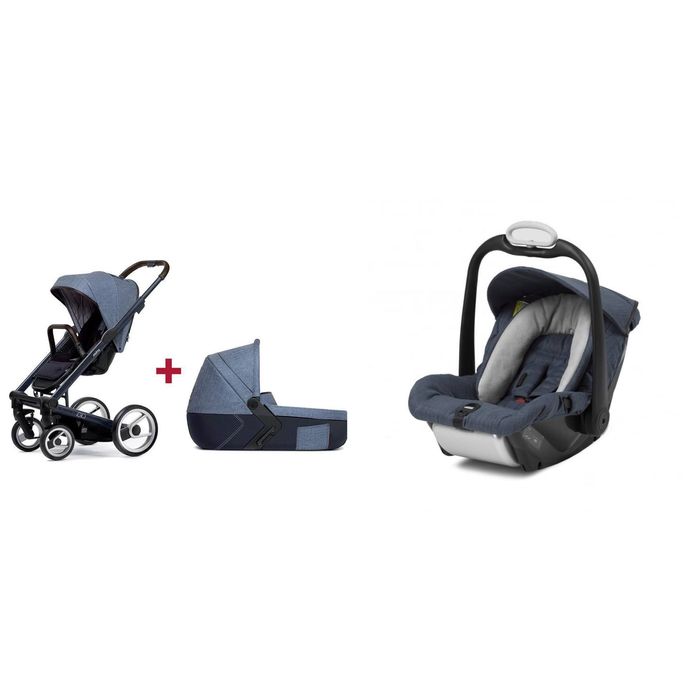 Бебешка количка Mutsy iGo 2 Farmer Blue 4 в едно