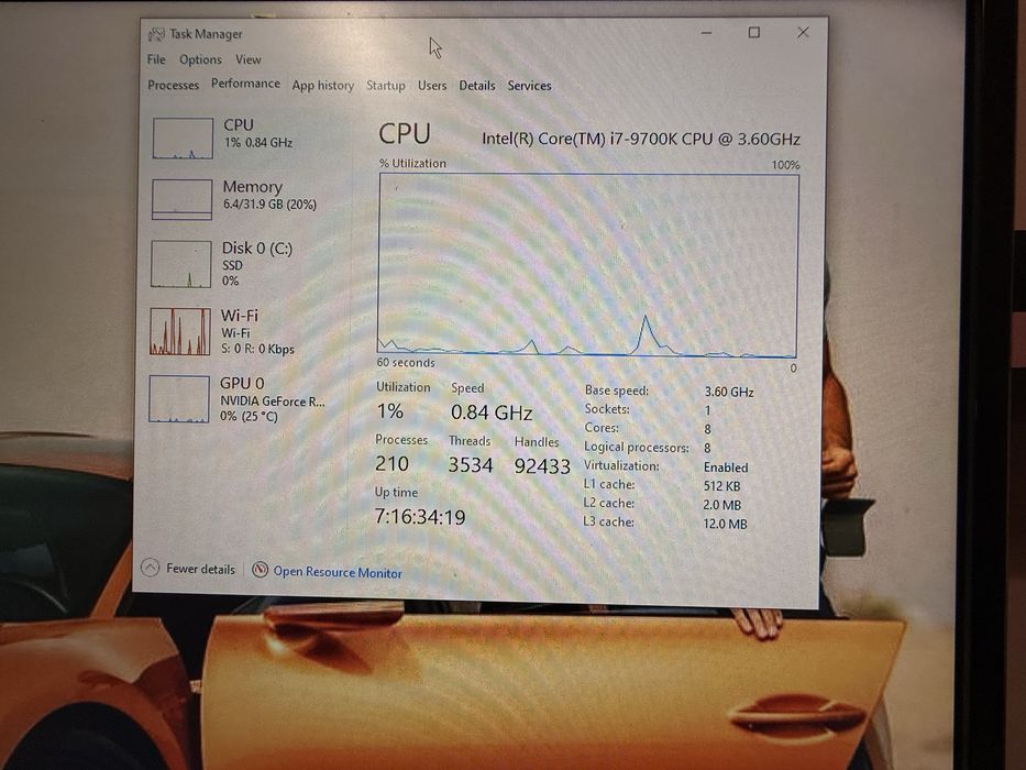 Gaming computer RTX 2080SUPER/ i7 9700K/ 32GB RAM Геймърски компютър