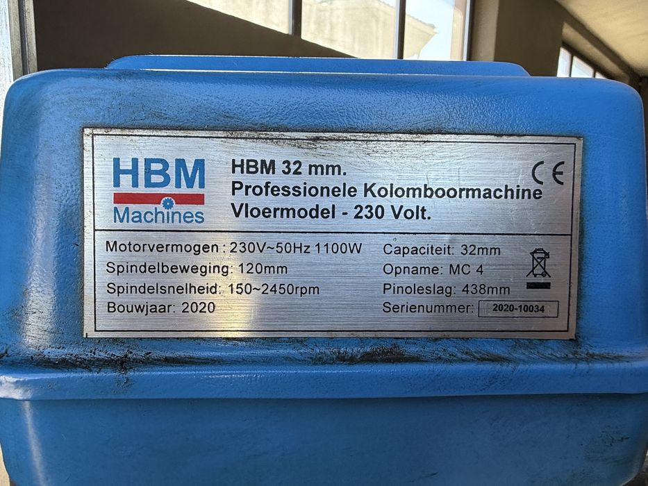 Vand bormasina cu coloana de 90mm HBM