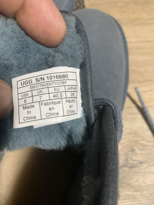 Ghete piele/sneakers UGG noi ptr bărbați mărimea 40,5