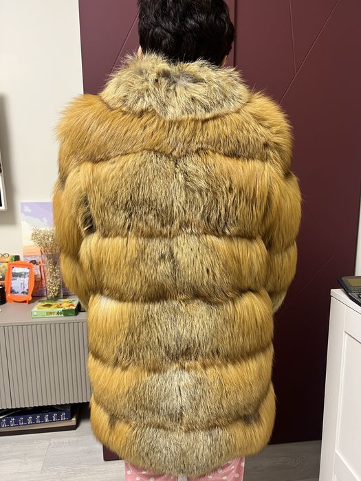 Шуба лисья
