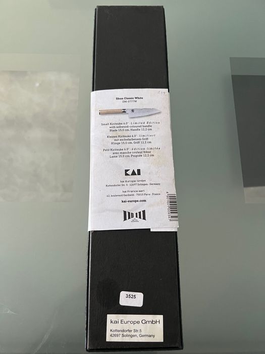 Cuțit Kai Shun Classic White DM-0777W Kiritsuke Limited Edition