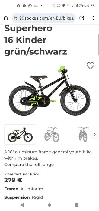 Bicicleta Copii Serious Superhero (16' Dirt jumper) 3-7 ani