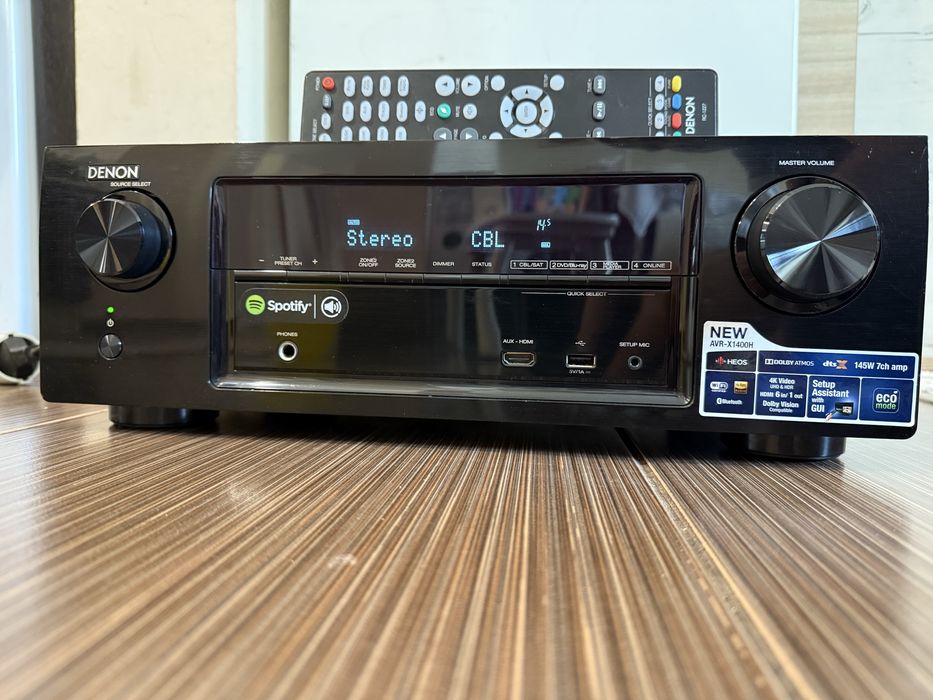 Denon AVR-X1400 Bluetooth Wi-Fi