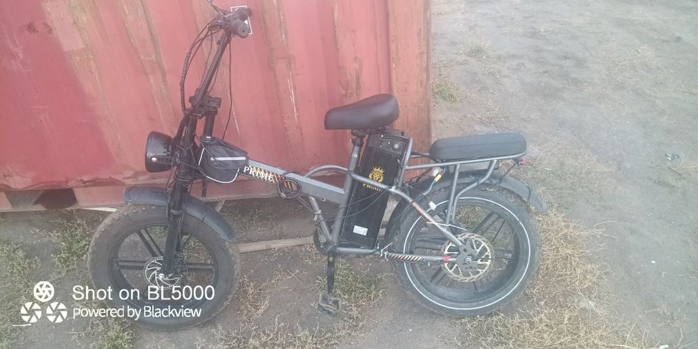 Электро велосипед. Prime fat bike состояние не идеальное