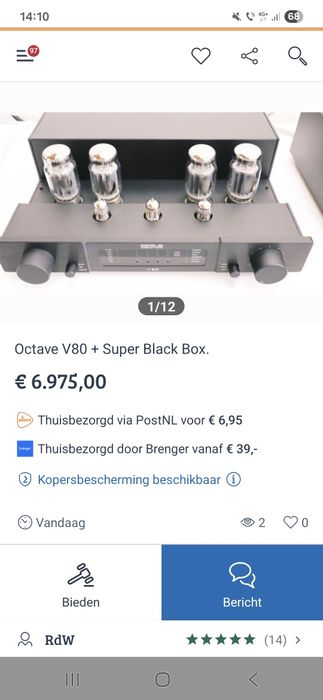 Octave V80 amplificator lampi High End de TOP