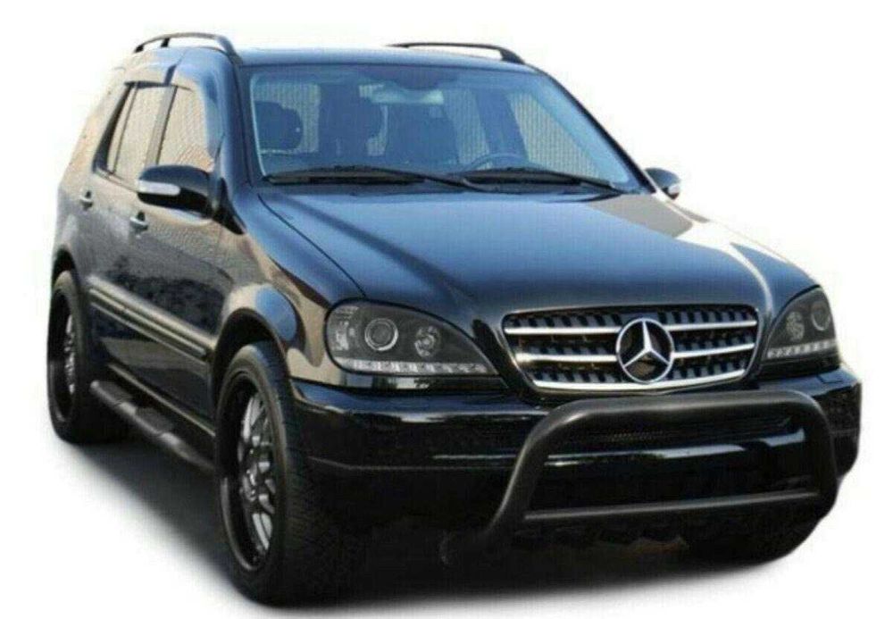 Фарове Мерцедес МЛ 163 ЛЕД Тъмни Mercedes ML W163 01-05г Фейслифт LED