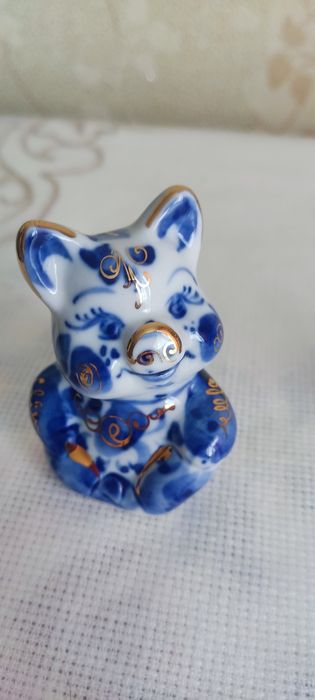Гжель фигурки фарфоровые