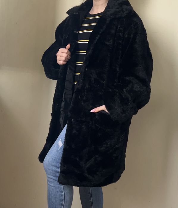 Меко палто в голям размер