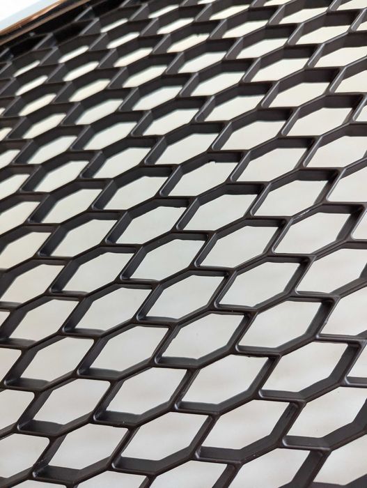 Решетка Ауди А4 Б8 Без емблема Пчелна пита Хром рамка Audi a4 s line