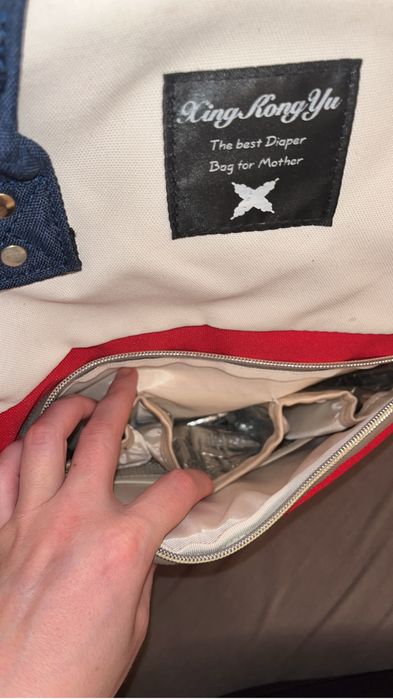 Рюкзак для мам , с термо карташками.