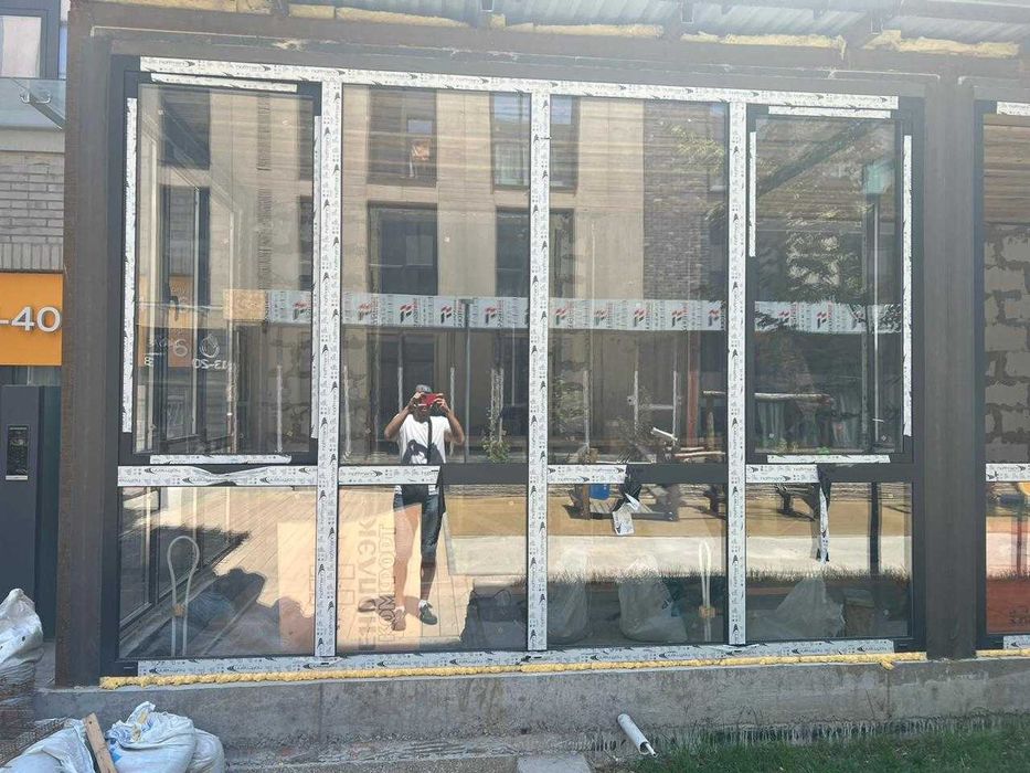 Алюминиевые окна! Установка, срочно.