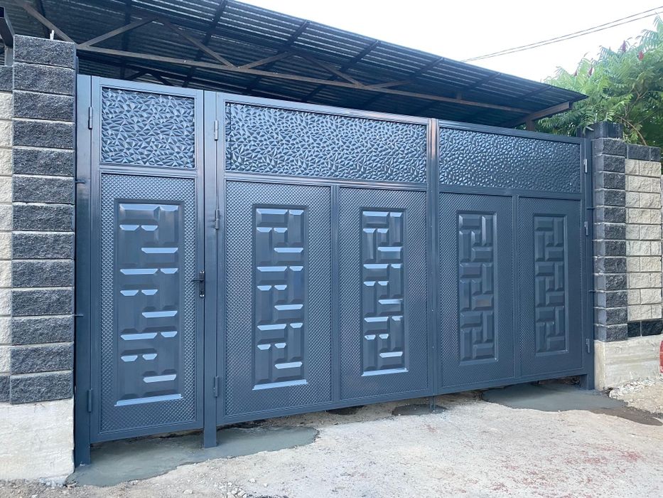 Ворота откатные консольные