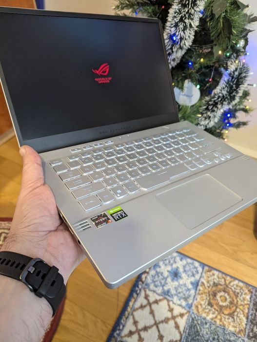 Laptop gaming premium ASUS ROG Ryzen 9,  RTX 3060 6GB, 32GB DDR, 1 TB