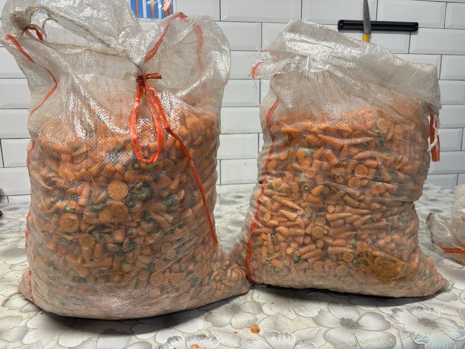 Морковные отходы