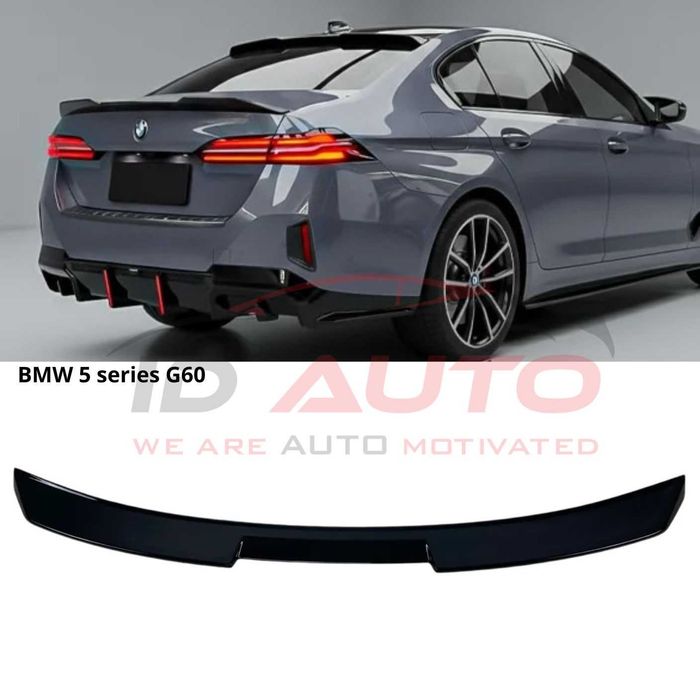 Спойлер за багажник за BMW G60 / G68 (2024+) M4 Style – черен гланц