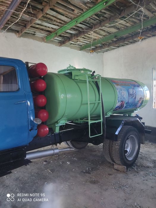 Gaz 53 vodovoz holati yaxshi