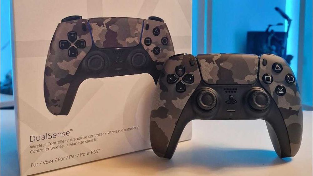 Джойстик DualSense Wireless Controller PS5 Grаy Camouflage ,Нови