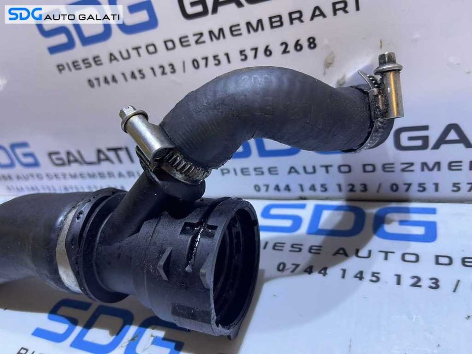 Furtun Conducta Apa Lichid Racire Motor BMW Seria 5 E61 E60 525 2.5 D 2003 - 2010 Cod 7789742 [M6110]