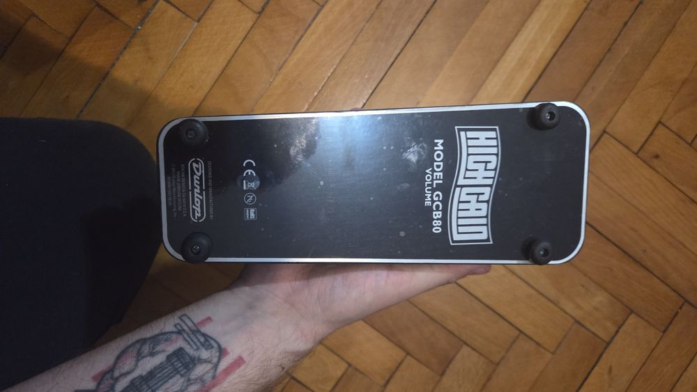 Pedala Volum Dunlop High Gain Volume GCB80